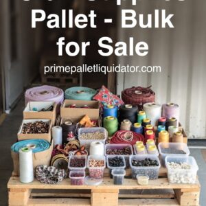 Craft Supplies Pallet - Bulk Sale