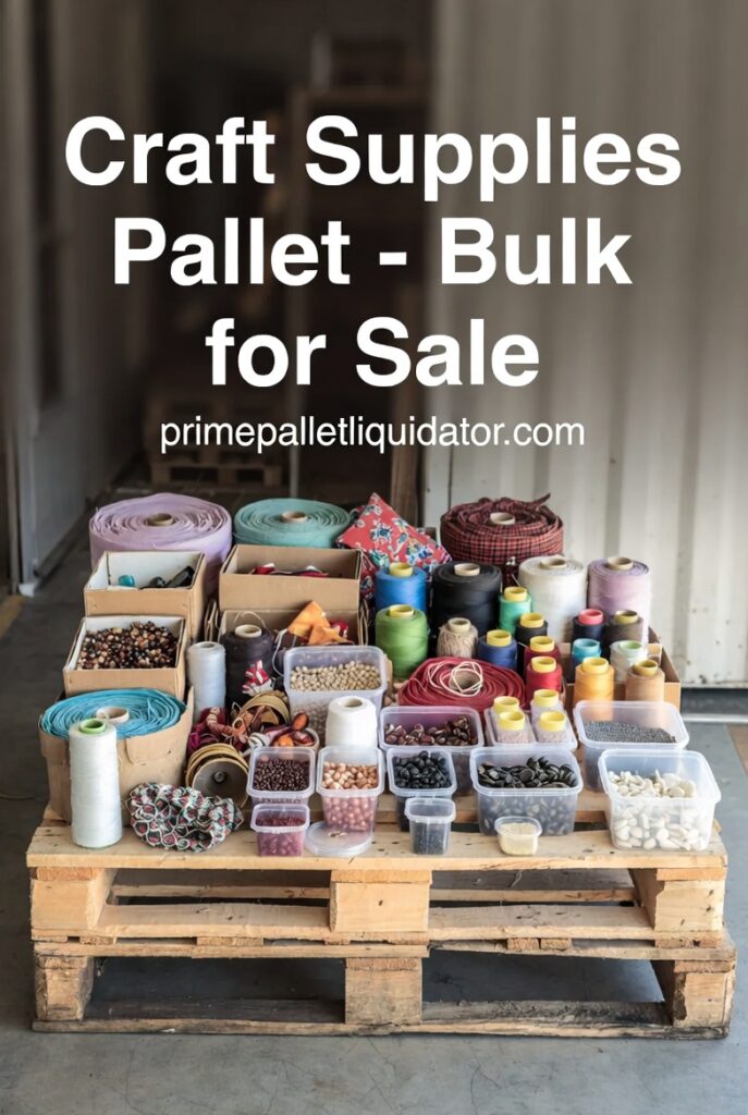 Craft Supplies Pallet - Bulk Sale