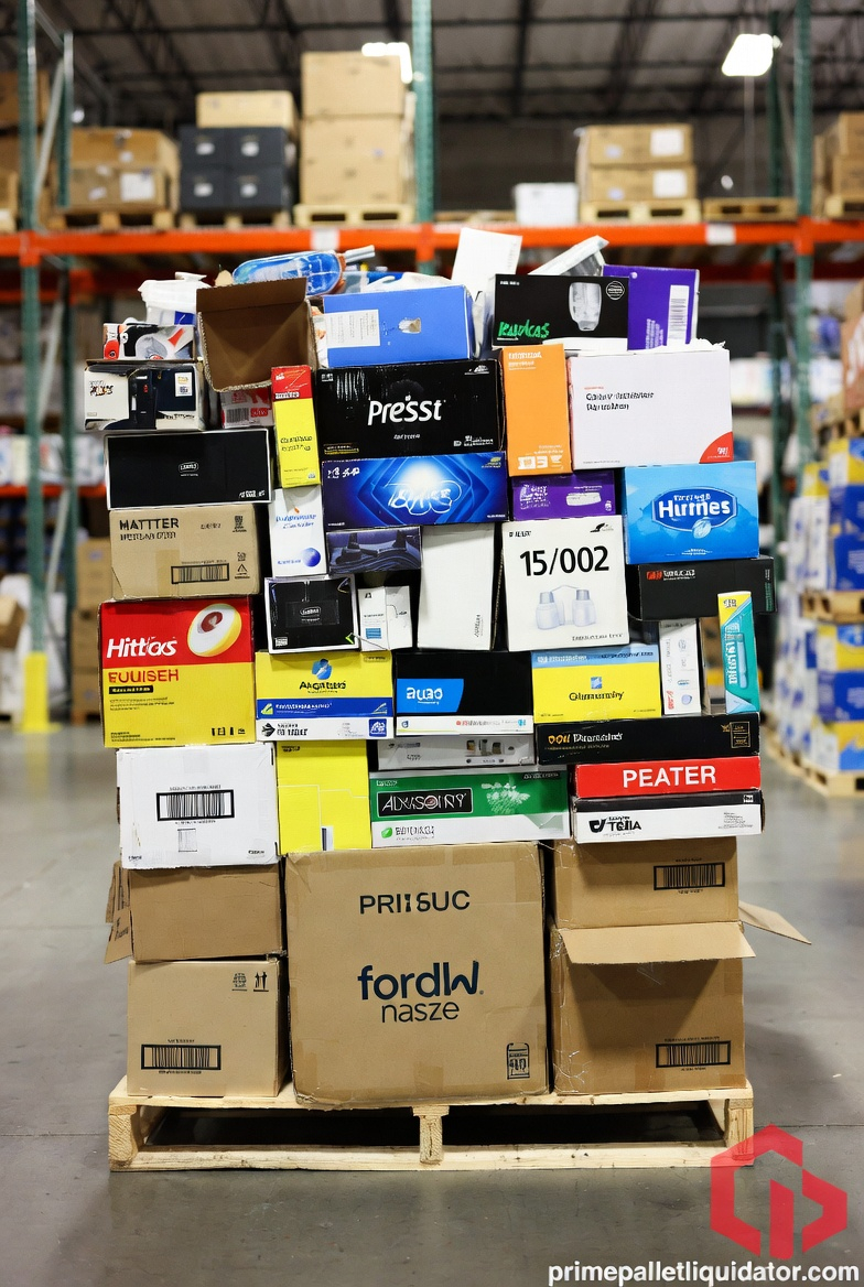 Mixed general merchandise pallet