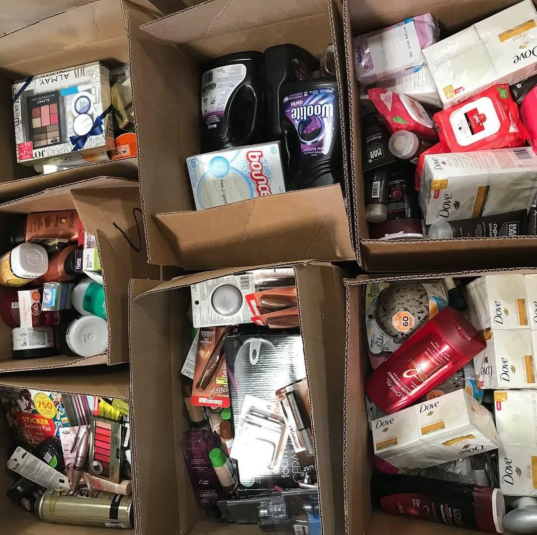 Health wellness liquidation pallet with assorted consumer products