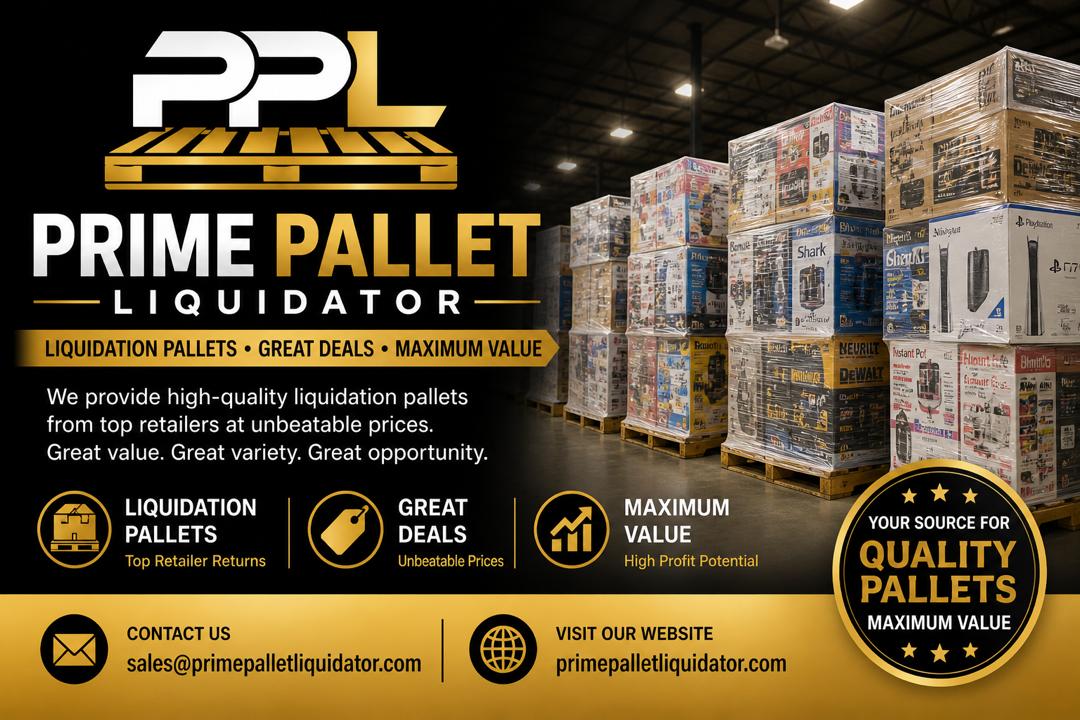 Liquidation pallets near me