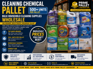 Cleaning Chemical Pallet