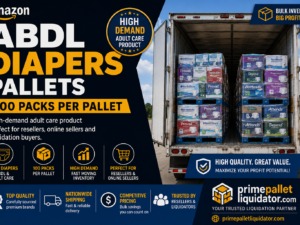 ABDL Diapers Pallets (100 Packs Per Pallet)