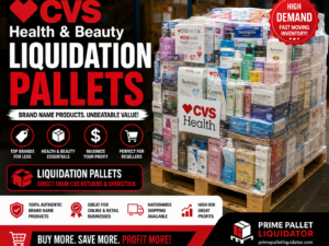 CVS Health & Beauty Liquidation Pallets