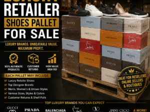 Luxury Retailer Shoes Pallet