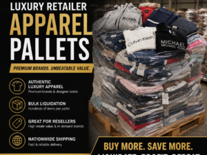 Luxury Retailer Apparel Pallet