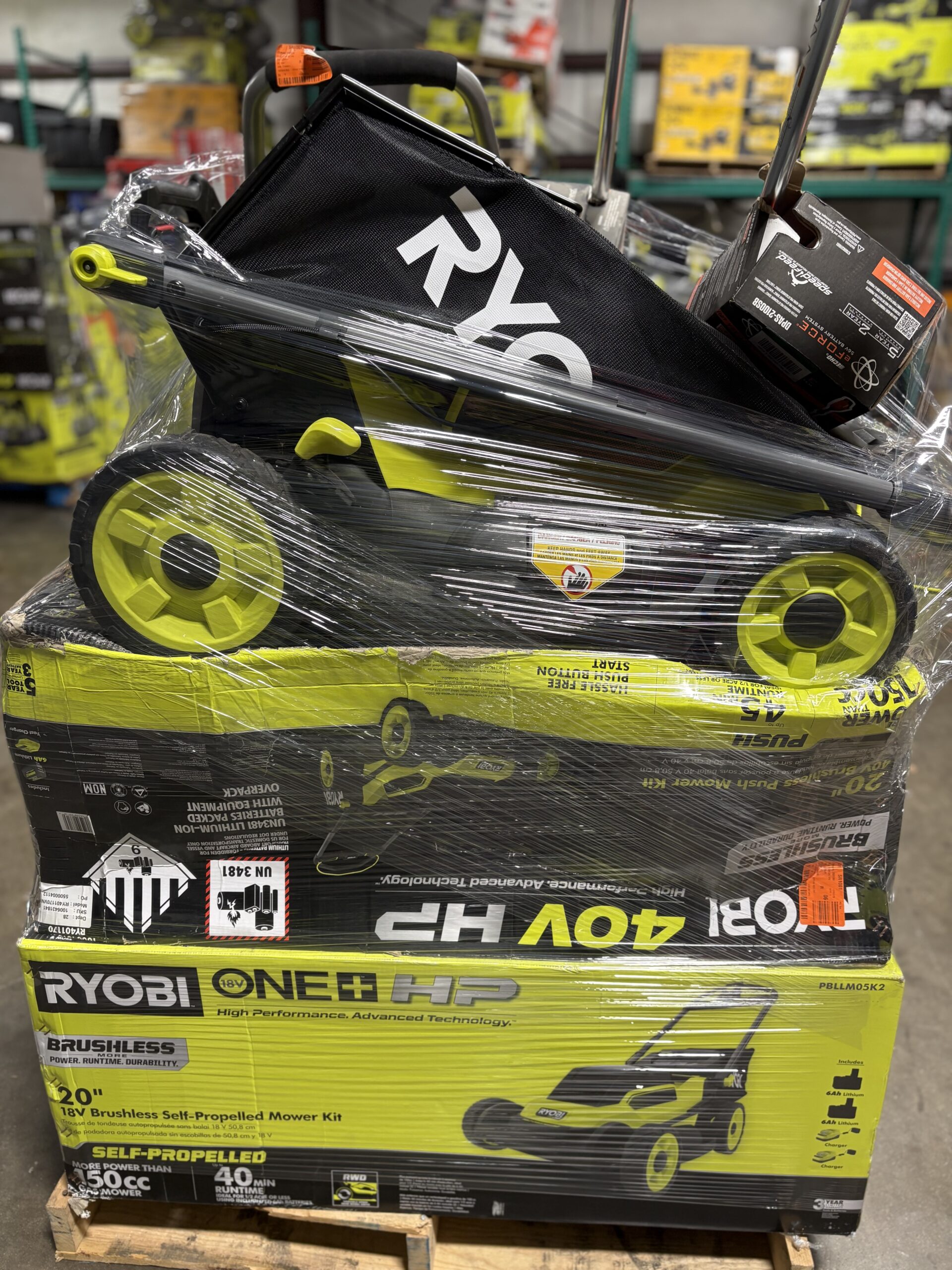 DEWALT outdoor power equipment pallet for sale