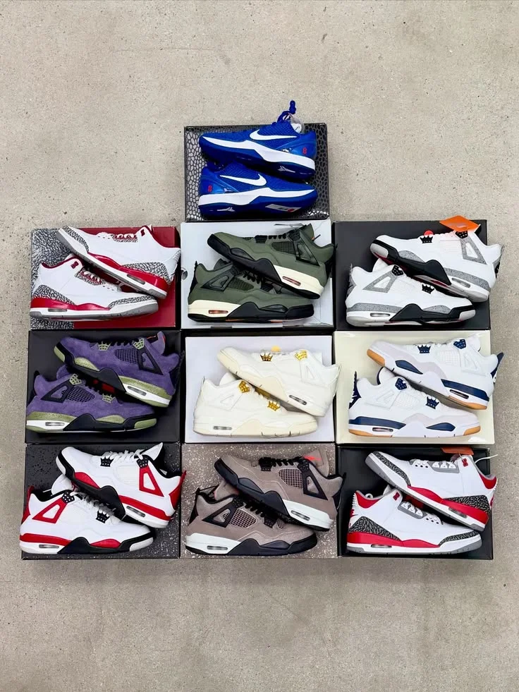 Mixed Jordan shoes liquidation pallet with assorted basketball sneaker styles