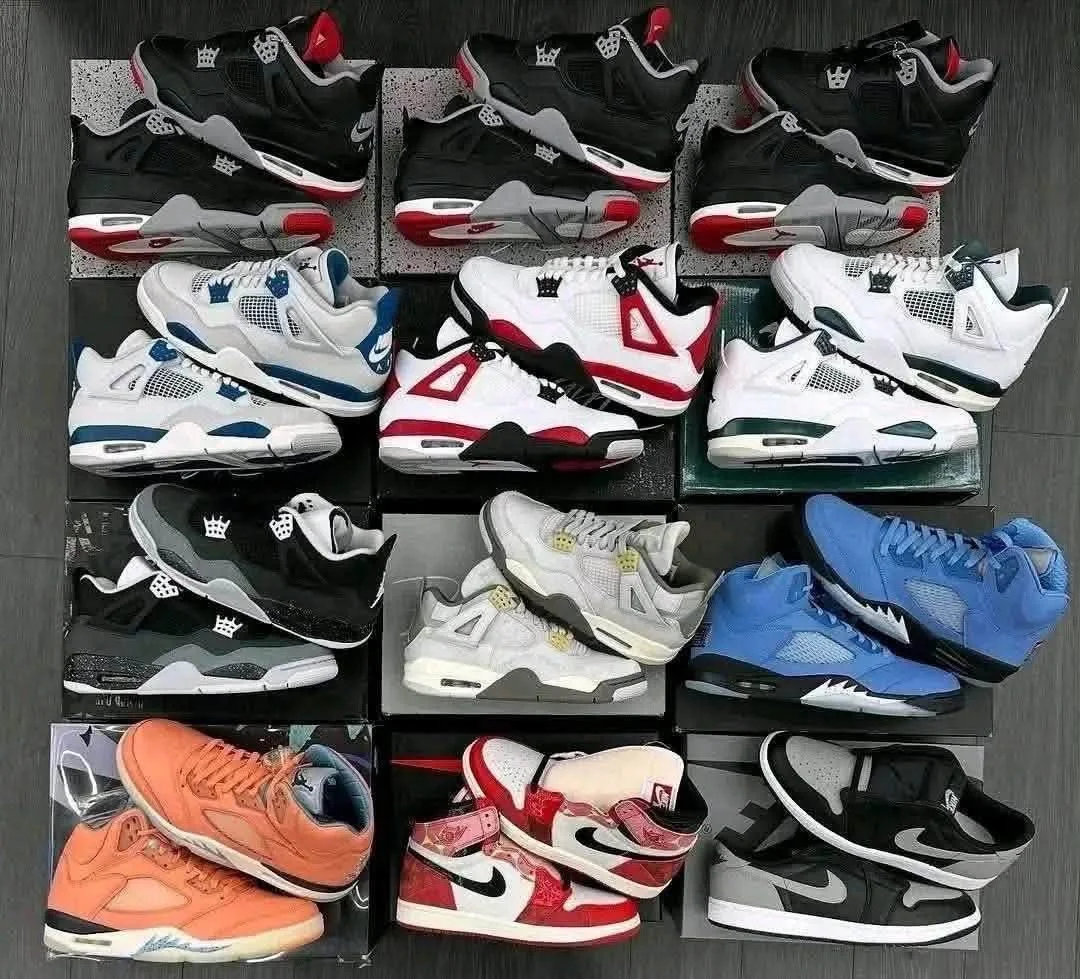 Mixed Jordan shoes liquidation pallet with assorted basketball sneaker styles