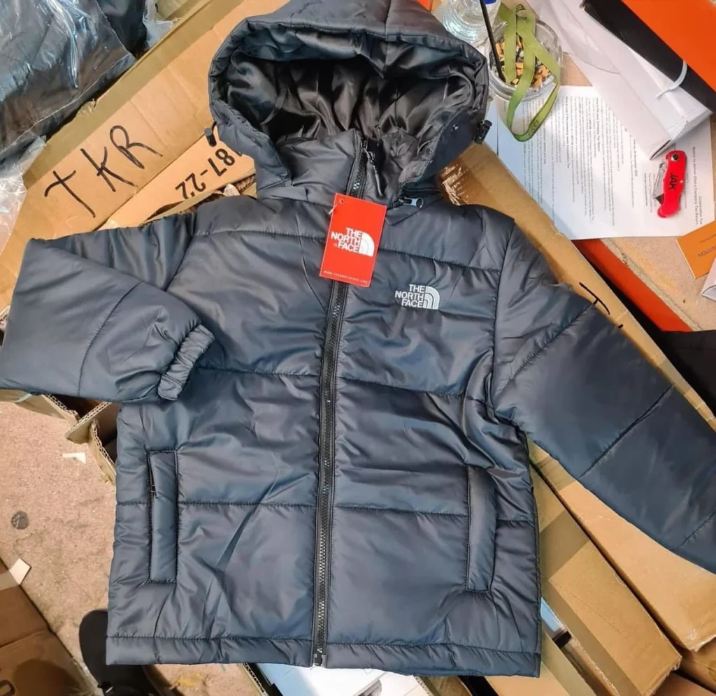 Wholesale jackets liquidation pallet with assorted outerwear for clothing resellers