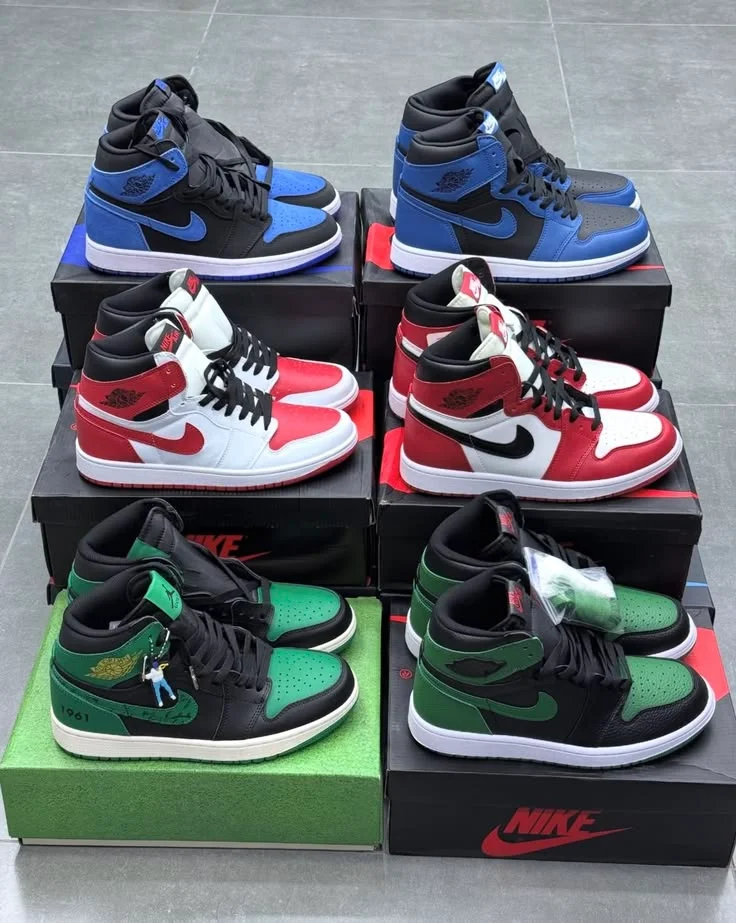 Mixed Jordan shoes liquidation pallet with assorted basketball sneaker styles