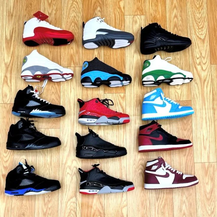 Mixed Jordan shoes liquidation pallet with assorted basketball sneaker styles